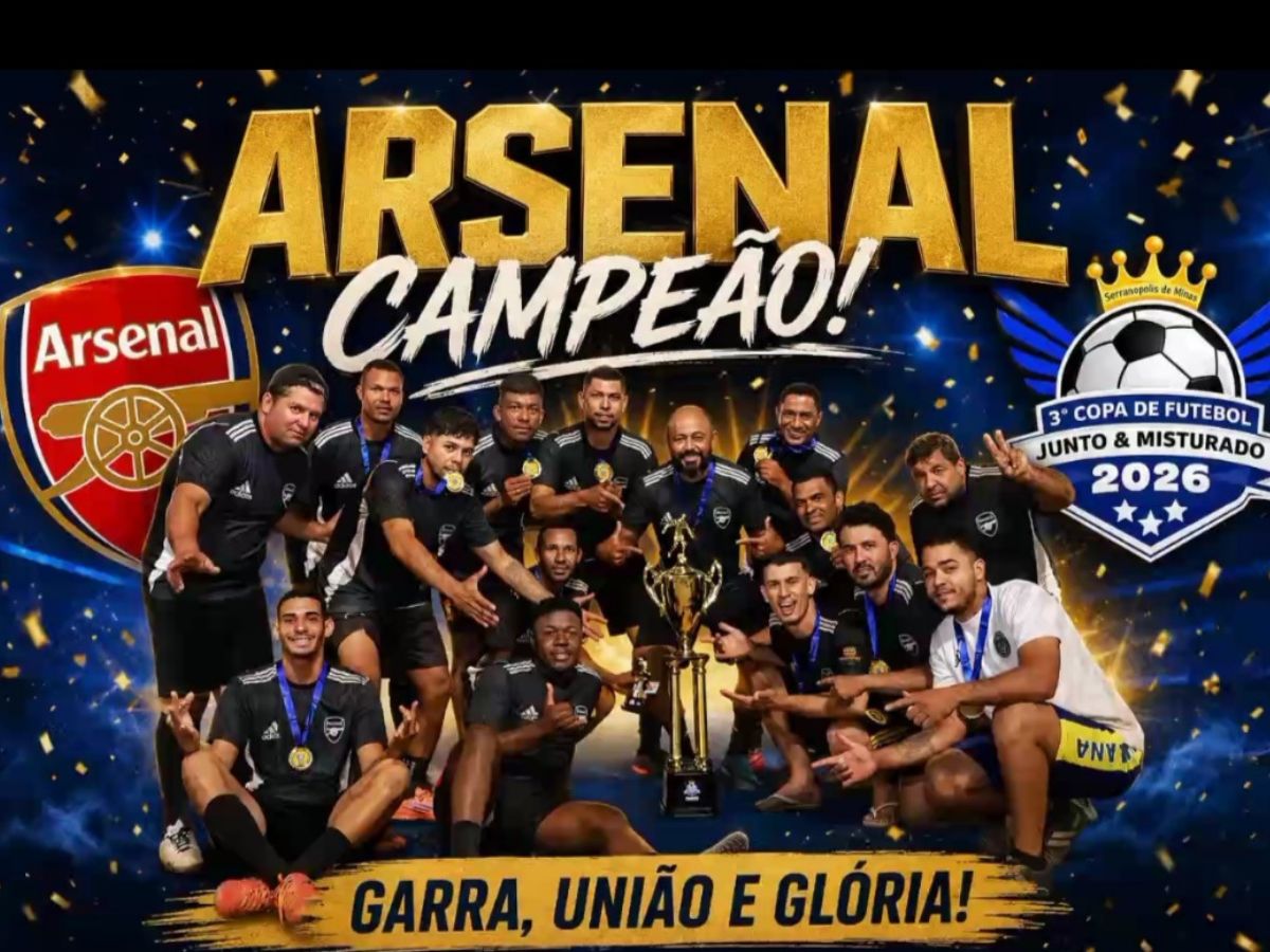 ​A festa é do Arsenal!